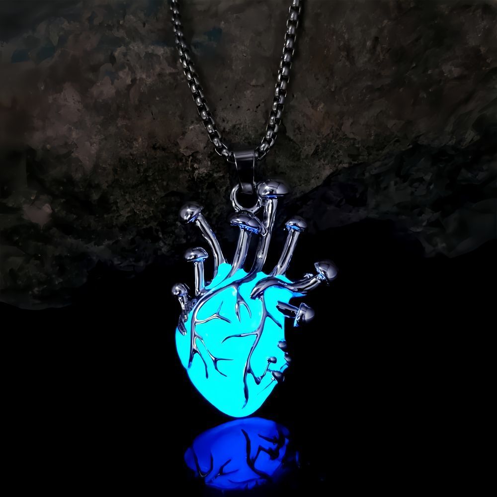 Glowing Heart Naclace