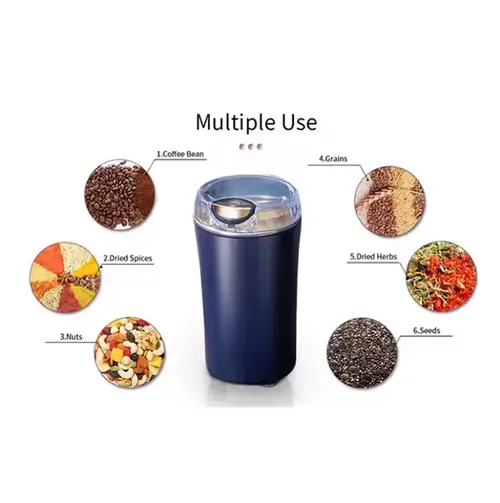 tainless Steel Fine Grinding Kitchen Machines Mini Electric Grain Mill Coffee Beans Grinder Nuts Herbs Pepper