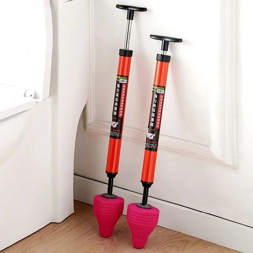 Toilet Plunger Powerful Pneumatic Dredge Equipment Sink Plunger Drain Unblocker for Toilet Floor Drain Sewer Pipe Kitchen Sink