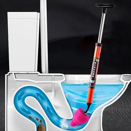 Toilet Plunger Powerful Pneumatic Dredge Equipment Sink Plunger Drain Unblocker for Toilet Floor Drain Sewer Pipe Kitchen Sink