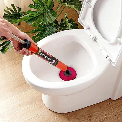 Toilet Plunger Powerful Pneumatic Dredge Equipment Sink Plunger Drain Unblocker for Toilet Floor Drain Sewer Pipe Kitchen Sink