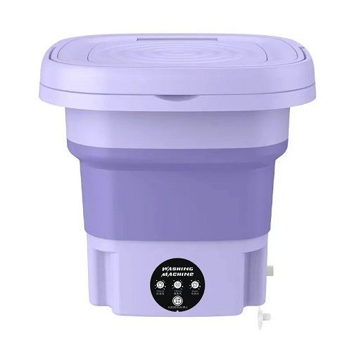 Retractable Folding Small Washing Machine Portable Home Dormitory Fully Automatic Underwear Pantyhose Children'S Washing Machine