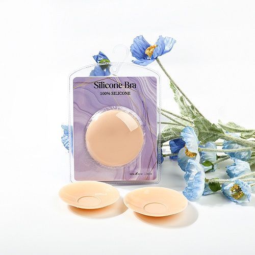 Fashion Silicone Nipple Cover Lift Up Bra Sticker Adhesive Invisible Bras Chest Patch for Women Reusable Chest Breast Petals Pad