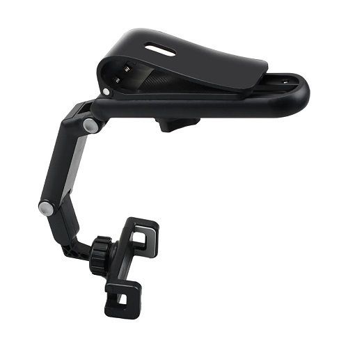Sun Visor Car Mounted Phone Holder Multi-Angle Adjustment 1080° Sunshade Navigation Support Universal Foldable Car Accessories