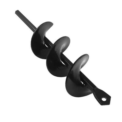 Soil drilling tool, plant planting hole digging tool, accessory for loosening soil drill head