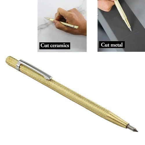 Engraving Pen Hand Tool Alloy Lettering Pen Scriber Pen For Glass Ceramic Metal Carving Tungsten Carbide Tip