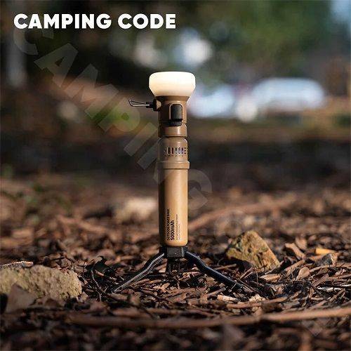 Wellhike Outdoor Tactical Power Bank 5000mAh Camping Light Capsule Portable Camping Light