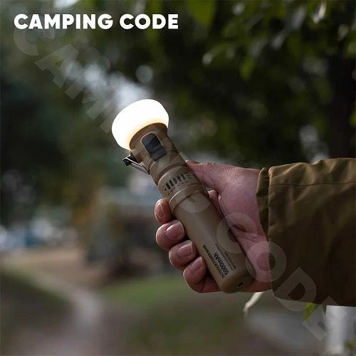 Wellhike Outdoor Tactical Power Bank 5000mAh Camping Light Capsule Portable Camping Light