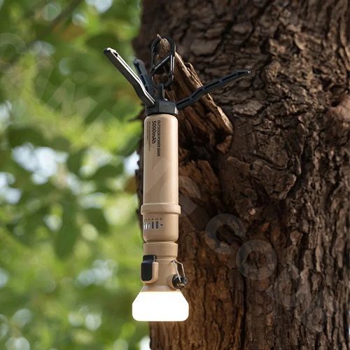 Wellhike Outdoor Tactical Power Bank 5000mAh Camping Light Capsule Portable Camping Light