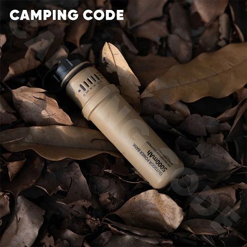 Wellhike Outdoor Tactical Power Bank 5000mAh Camping Light Capsule Portable Camping Light