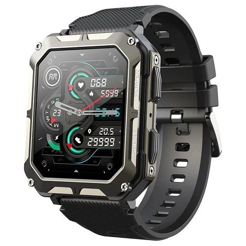 Outdoor Sports Smart Watch C20pro Bluetooth Call Three-proof Heart Rate Blood Pressure Oxygen Monitoring Fitness Tracker Band