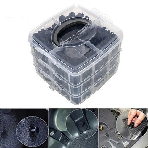 620PCS Car Fastener Clips Mixed Car Fasteners Door Trim Panel Auto Bumper Rivet Retainer Push Engine Cover Fender Clip
