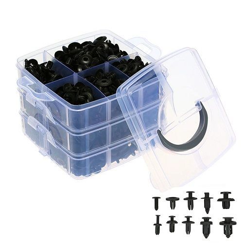 620PCS Car Fastener Clips Mixed Car Fasteners Door Trim Panel Auto Bumper Rivet Retainer Push Engine Cover Fender Clip