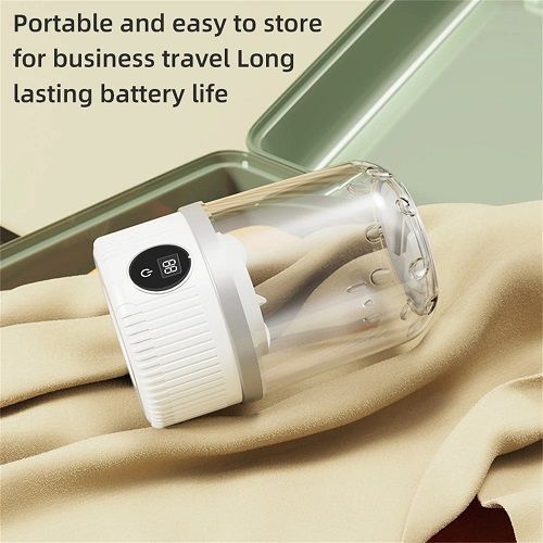Mini Rechargeable Washing Machine Underwear Travel Portable Small Socks Washing Machine Dehydratable Portable Laundry Bucket