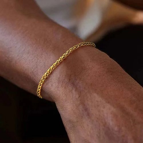 Stainless Steel Twisted Cuban Chain Bracelet For Women Men Punk Hip Hop Gold Color Adjustable Link Chain Bracelet Jewelry 2025