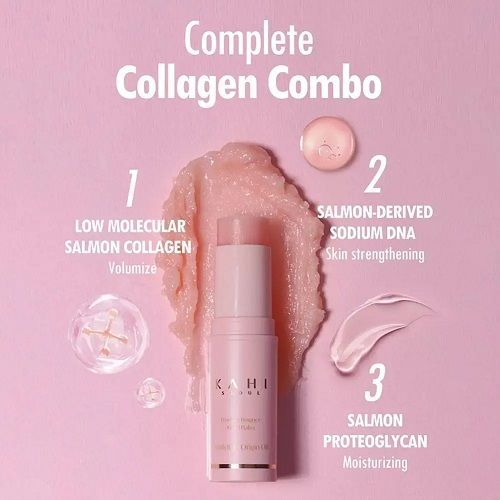 2PCS KAHI Moisturizing Stick Improving Wrinkle Collagen Bounce Multi Balm Water Replenishing Cream Hydrating Stick Korean Skincare