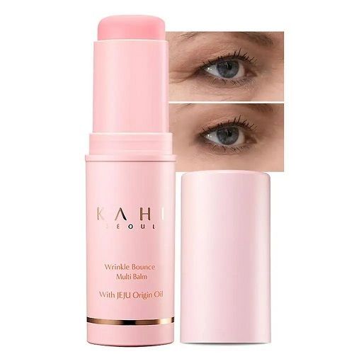 2PCS KAHI Moisturizing Stick Improving Wrinkle Collagen Bounce Multi Balm Water Replenishing Cream Hydrating Stick Korean Skincare
