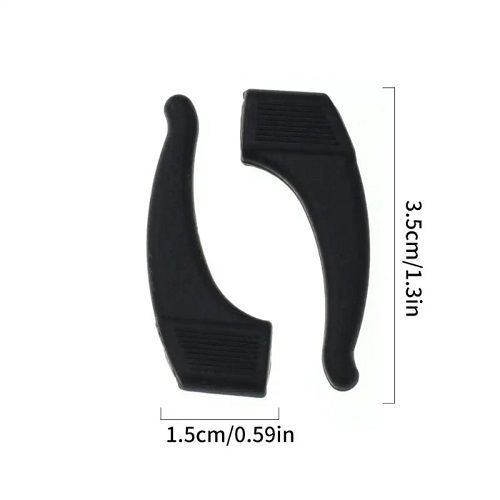 50pcs Anti-slip Silicone Ear Grip Glasses Eyeglasses Leg Ear Hook Stopper Bracket Fastener Accessories Eyewear Holder Temple