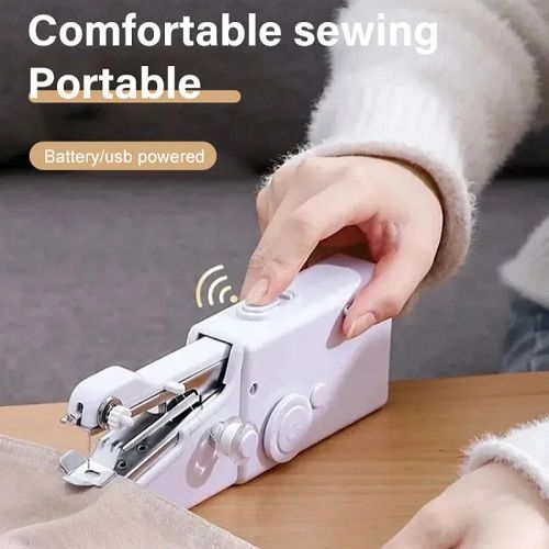Handheld Sewing Machine Mini Electric Sewing Machine Portable Handheld Tailor Stitch Smart Electric