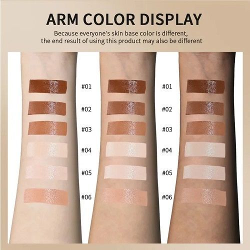 Stick Foundation Balm Serum Boosted Skin Tint Foundation Stick Smooth Plumper Hight Coverage Travel Bronze Foundation Makeup