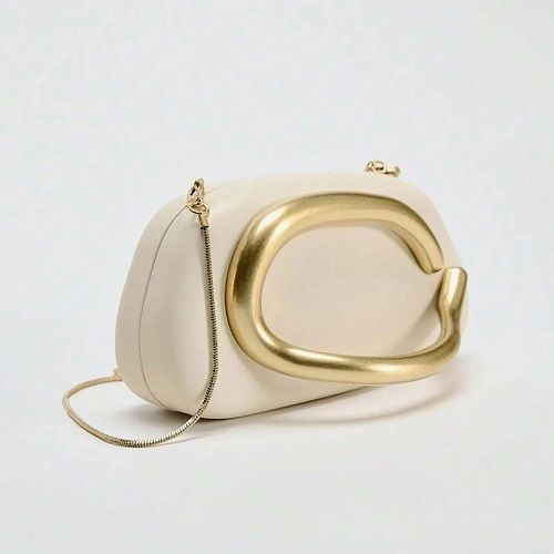 Fashionable and Chic Pu Pure Color Hard Shell Women's Clutch Bag Clutch Bag Evening Bag Bridal Bag Valentine's Day Gift