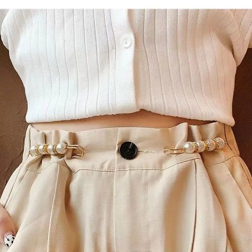 10pcs Broche Set Big Beads Fashion Clothing Brooches for Women Pearl Lapel Safety Sweater Coat Dress Pins Badge Buckle Accessories