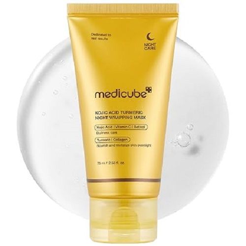 Turmeric VC Collagen Peel Mask for hydrating and moisturizing application Anti-inflammatory Peel mask with brush