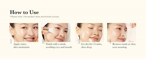Turmeric VC Collagen Peel Mask for hydrating and moisturizing application Anti-inflammatory Peel mask with brush
