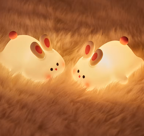 ✨✨Half-Price Sale✨✨ No charging required 🐰 Your Home Deserves This Adorable Rabbit Night Light!🌟✨