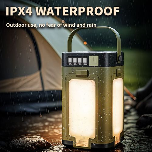 Solar Powered Waterproof Camping Light