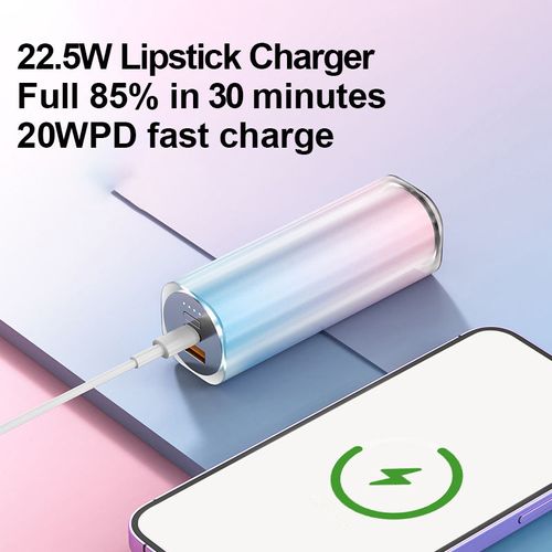 Mini Capsule Power External Battery Rechargeable Portable Power Supply