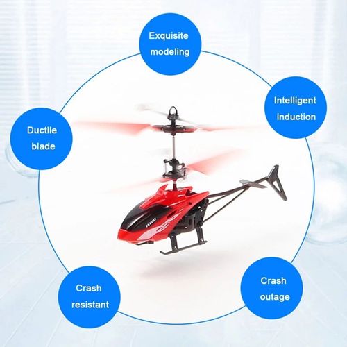 Rechargeable Mini RC Drone RC Safety Anti-Crash RC Helicopter Drone Kids Toys