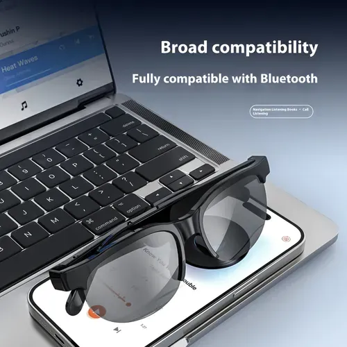 smart bluetooth headset glasses binaural open wireless stereo bluetooth headset