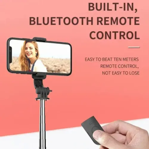 Mini Flexible Expandable Rotating Mobile Phone Stand Tripod Selfie Stick Tripod Live Video Camera Mobile Phone Holder with Remote Control