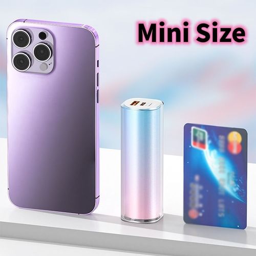 Mini Capsule Power External Battery Rechargeable Portable Power Supply