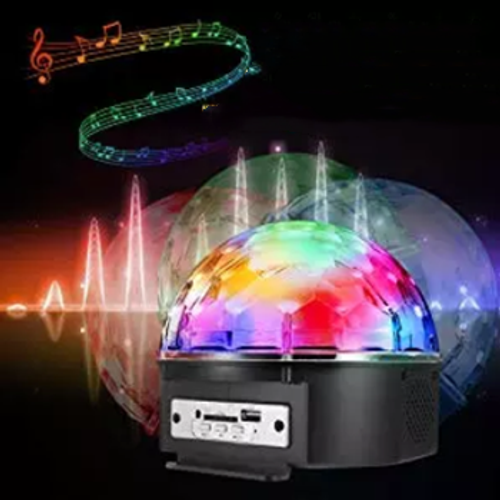 Remote-controlled magic ball lighting club stage RGB multicolored disco and party DJ disco dance magic rotating lights music