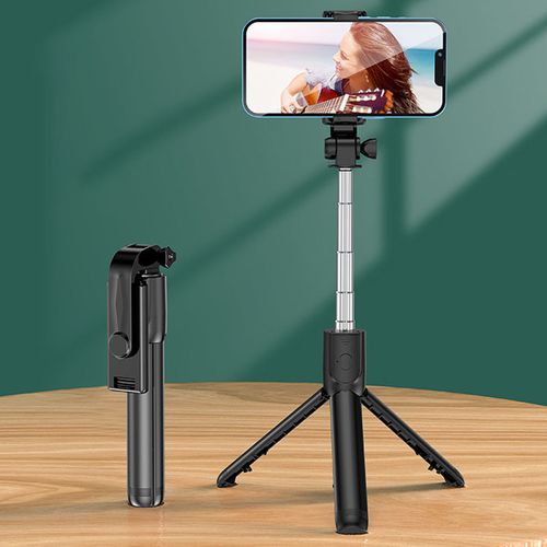 Mini Flexible Expandable Rotating Mobile Phone Stand Tripod Selfie Stick Tripod Live Video Camera Mobile Phone Holder with Remote Control