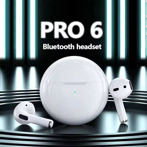 Pro 6 Wireless Headphones with Microphone Pro6 Headphones Sports Running Headphones