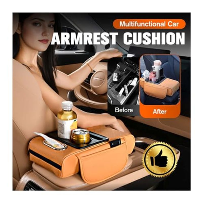 🔥HOT SALE🔥 COD！Multifunctional car armrest cushion .Nairobi stock ships within 48H, delivered within 3days