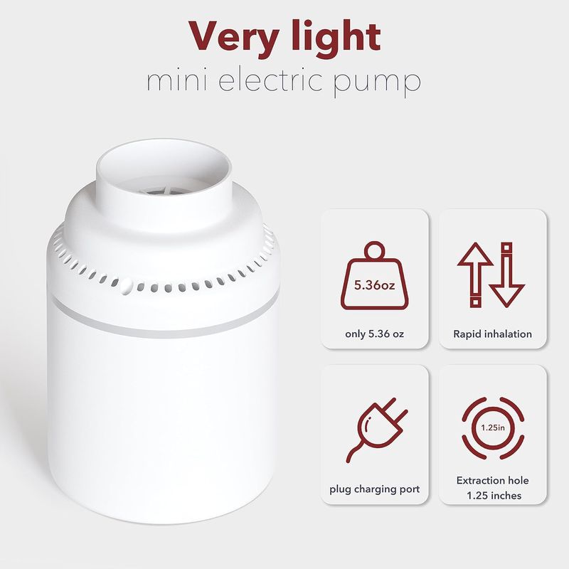 🔥HOT SALE🔥 COD！Electric vacuum pump for vacuum storage bags, comes with 12 extra-large vacuum storage bags.