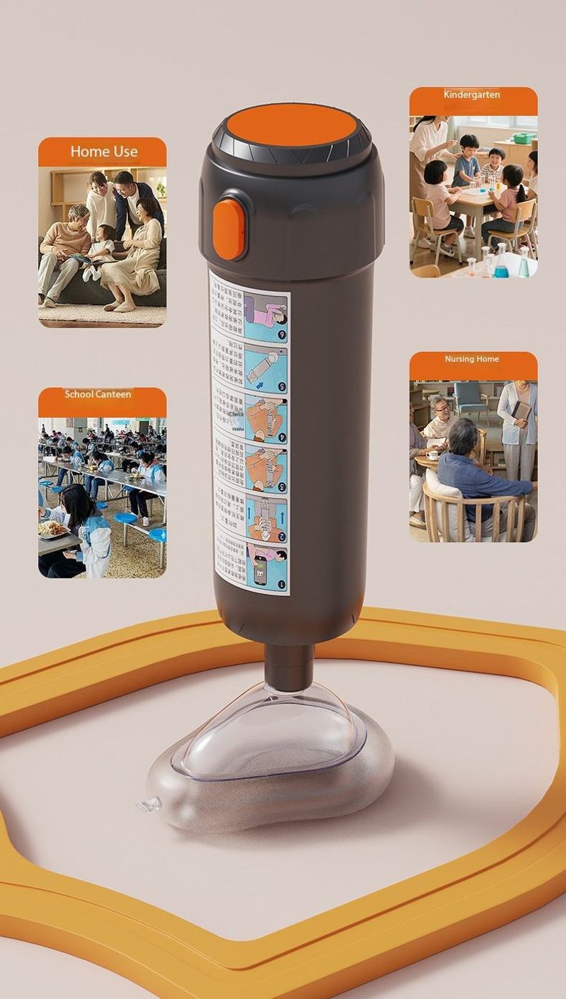 🔥Hot Seller🔥 COD！Choking First Aid Device, First Aid Kit, Negative Pressure Device,Negative Pressure Mask, Heimlich Maneuver, Choking Prevention