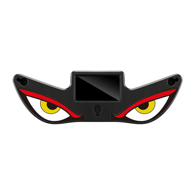 🔥Hot Seller🔥 COD！Solar Powered Type C Charging, Wireless, Universal Car LED Warning Light with Decorative Dynamic Eye Shaped Ambient Lighting