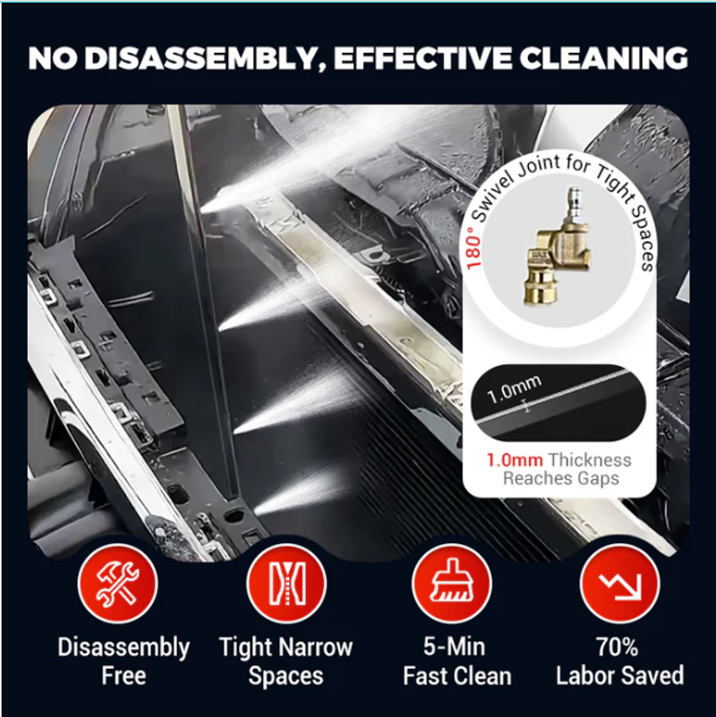 High Efficiency Non-Dismantling Car Cleaning Tool