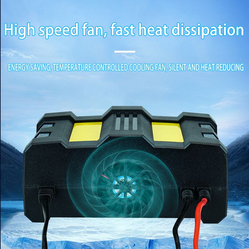 💎Premium Pick|12V 24V Smart Pulse Repair Car & Motorcycle Battery Charger|High Power Automatic Fast Charging Lead Acid Battery Maintainer|COD Free Shipping