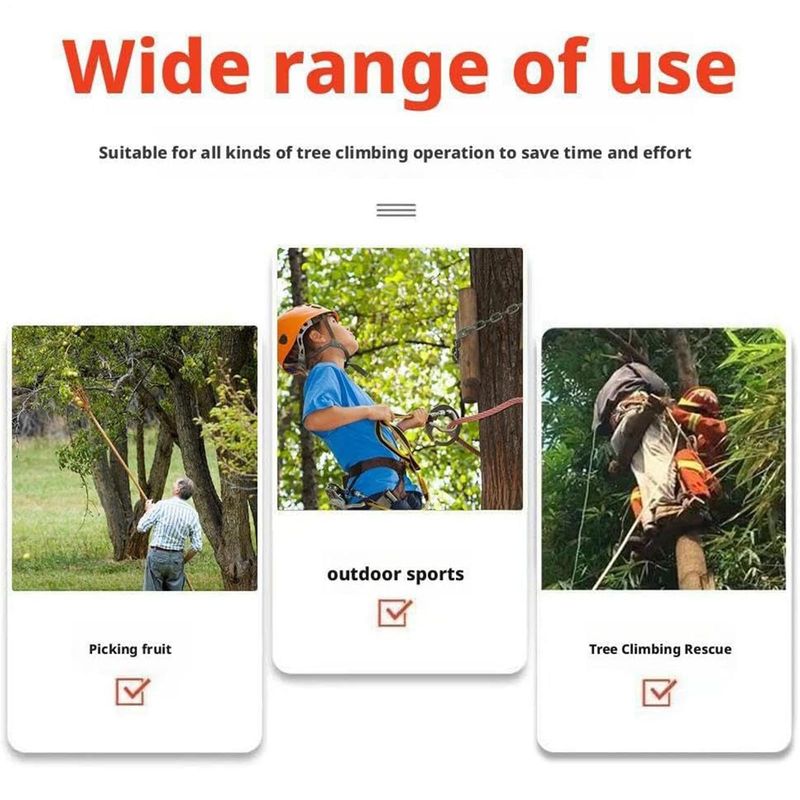 🧰Pro Grade | Buy One Get Two Tree Climbing Spikes Anti Slip Pole Climbing Shoes Heavy Duty Tree Climbing Stairs Professional Arborist Climbing Accessory Equipment For Tree Trimming Maintenance Work | COD Free Shipping