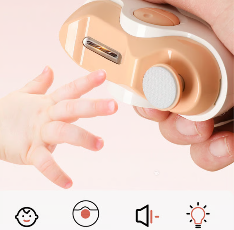 ✨ Electric Safe Nail Clipper｜Automatic Trimming · Safe for Children · Perfect for the Whole Family , ELECTRIC NAIL CLIPPER