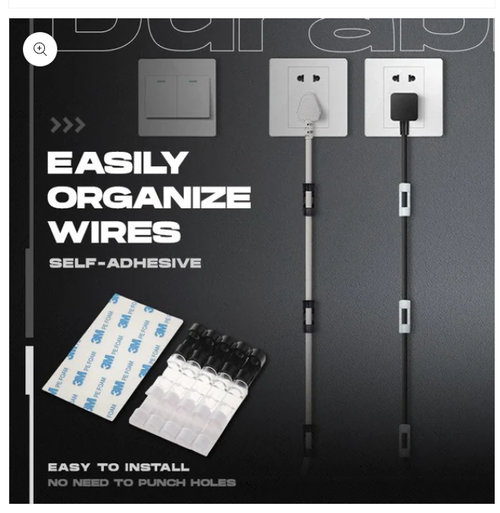 ✨Home Essentials：Finisher Wire Clamp🔥 40PCS | FINISHER WIRE CLAMP
