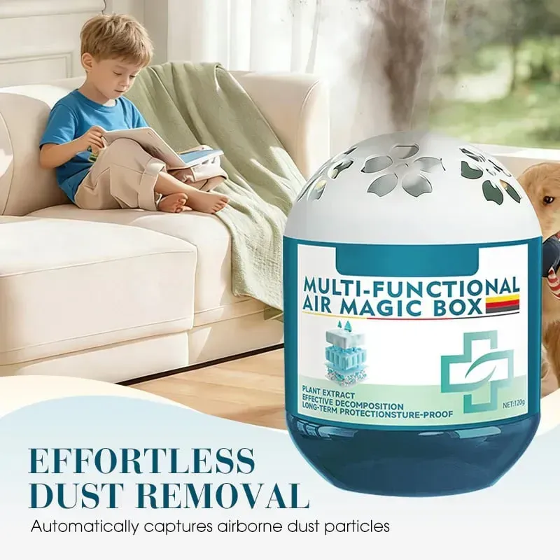 🔥2026 New & Upgraded -- Indoor Air Purification Dust Removal Magic Box🏠Limited-Time Offer⏰ AIR MAGIC BOX