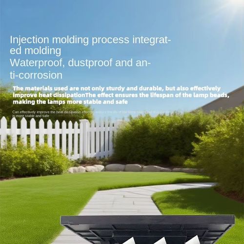 Super Bright IP65 Foldable 200W LED Solar Flood Light Warm White ABS Material ROHS Certified for Garden Wall Outdoor Use Solar