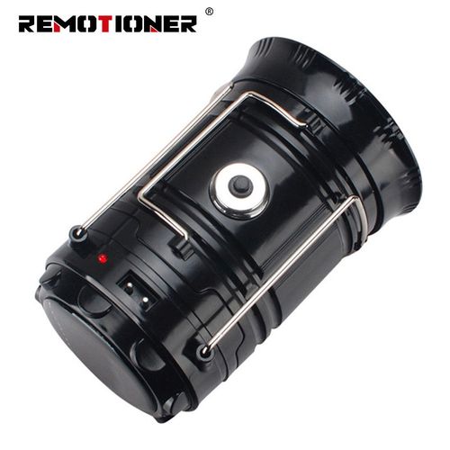 🔥 BIG SALE ALERT! 🔥Outdoor Flashlights Solar Charging Plastic Outdoor Portable Telescopic USB Solar Folding Led Camping Lantern Light